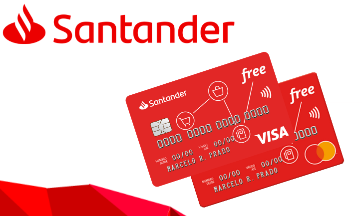 cartão de crédito Santander Free
