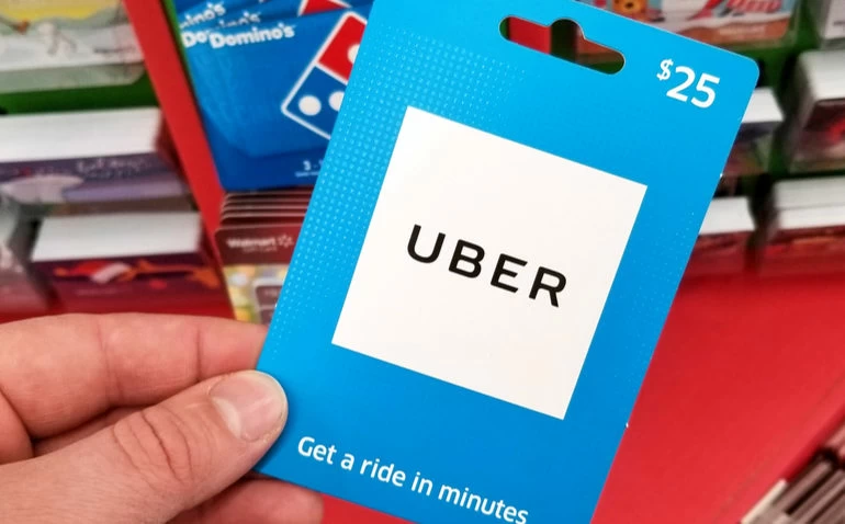 Cartão Pré Pago Uber