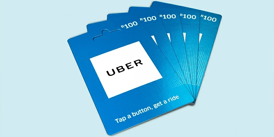 Cartão Pré Pago Uber
